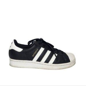 ADIDAS SUPERSTAR Core Black Cloud White Sneakers FV3286